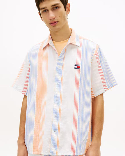 TJM RLX STRIPE SS SHIRT - Ancient White Stripes