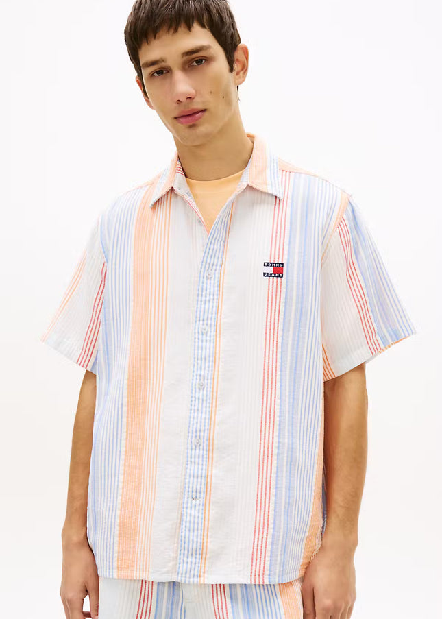 TJM RLX STRIPE SS SHIRT - Ancient White Stripes