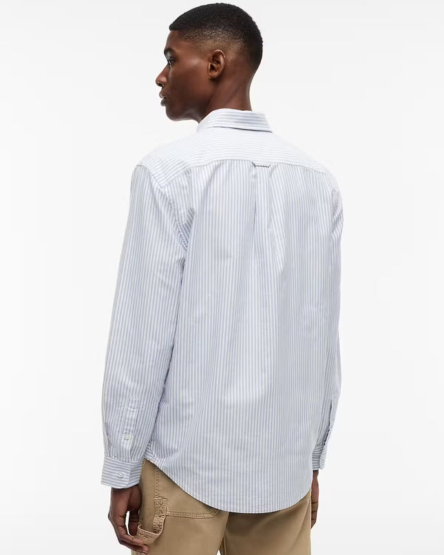 Tommy Jeans Regular Stripe Oxford Shirt - Providence Blue Stripe