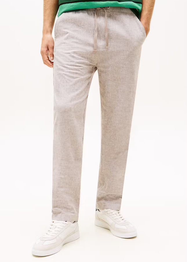 TJM Sonny Linen Mix Chino - Ivy Mink
