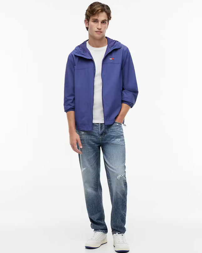 TJM Chicago Packable Jacket - Blue Storm