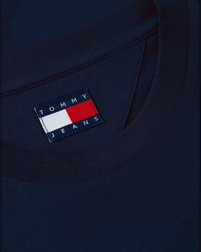 Tommy Jeans Slim Graphic T-Shirt - Dark Night Navy