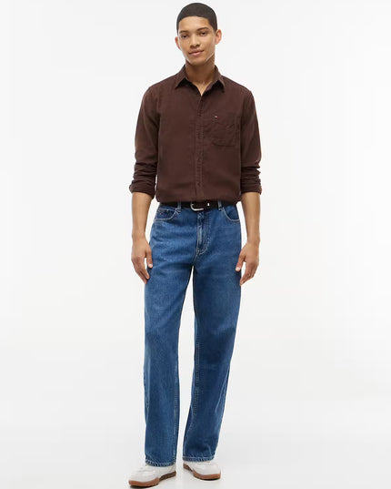 TJM Regular Corduroy Shirt - Hemlock Brown