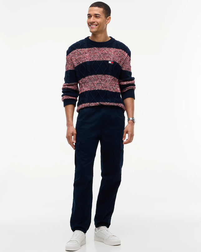 Sonny Tapered Cargo Joggers - Dark Blue