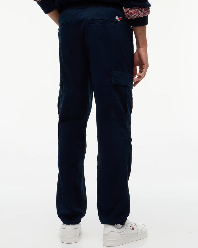 Sonny Tapered Cargo Joggers - Dark Blue