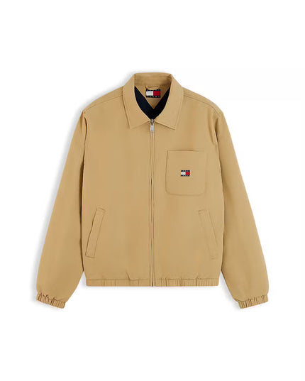 Harrington Cotton Jacket - Sandy Beige