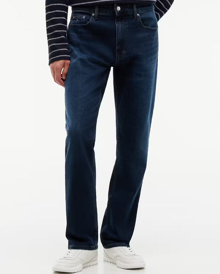 TJM Ryan Slim Straight Jeans - Denim Blue Black