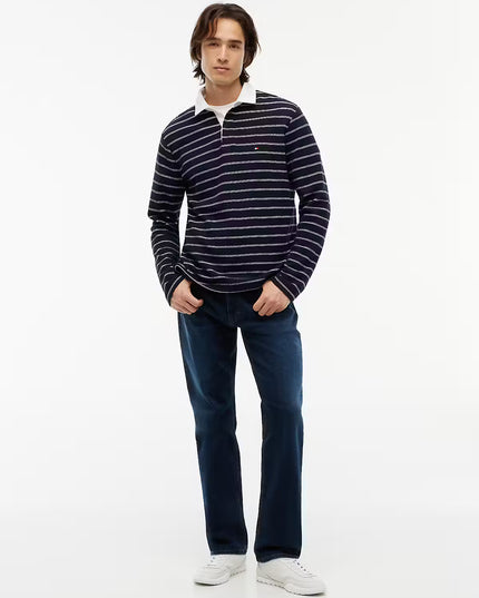 TJM Ryan Slim Straight Jeans - Denim Blue Black