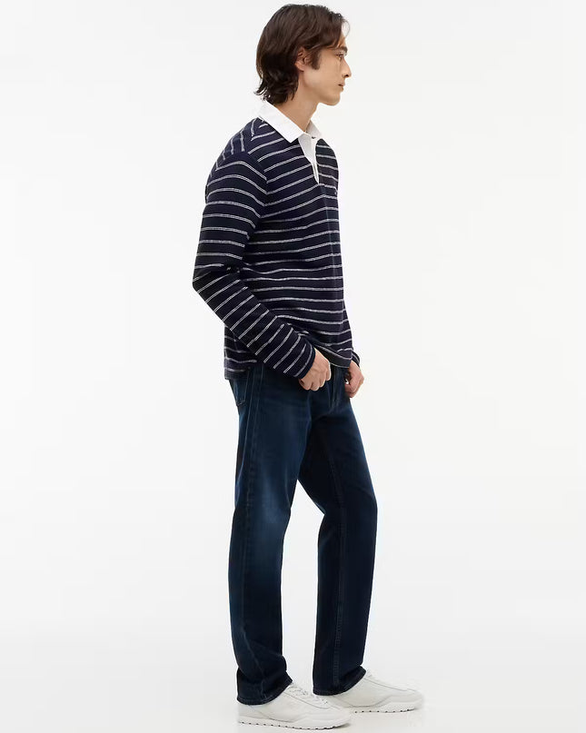 TJM Ryan Slim Straight Jeans - Denim Blue Black
