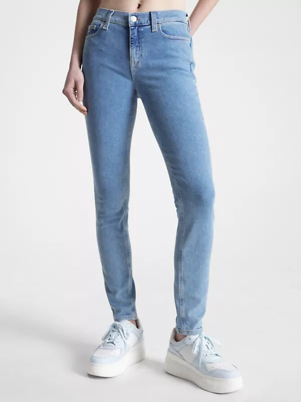 Tommy Jeans Nora Mid-Rise Skinny Jeans - Denim Medium