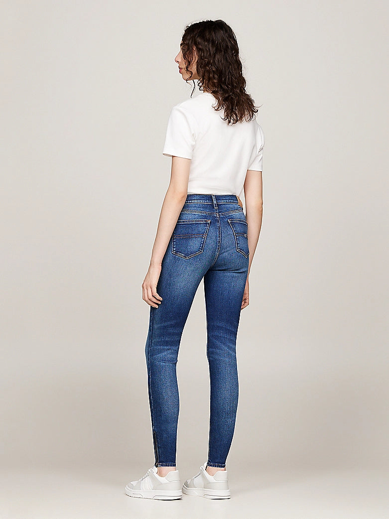 Tommy Jeans Nora Zip Hem Skinny Jeans