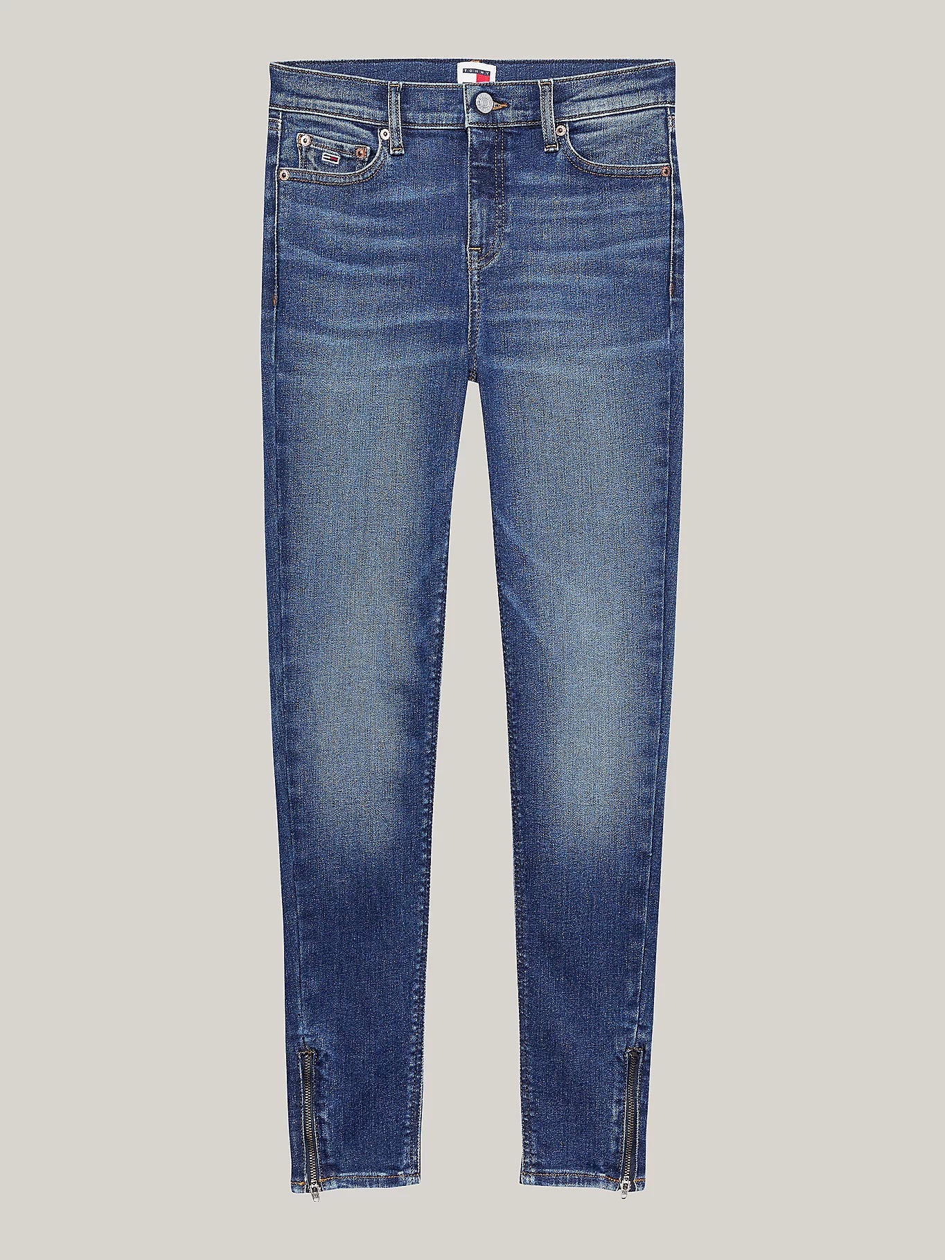 Tommy Jeans Nora Zip Hem Skinny Jeans