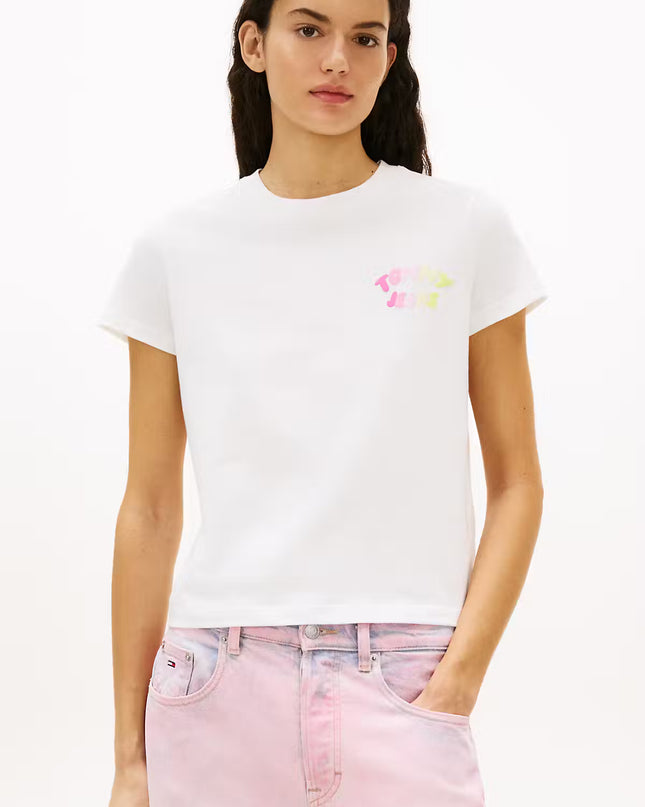 TJW Reg TJ Bubble SS T-Shirt - Ecru