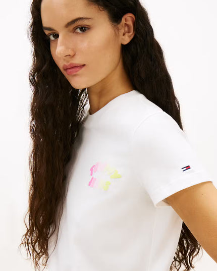 TJW Reg TJ Bubble SS T-Shirt - Ecru