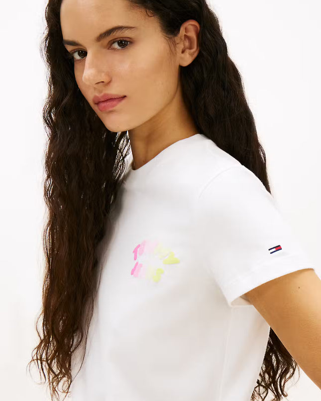 TJW Reg TJ Bubble SS T-Shirt - Ecru