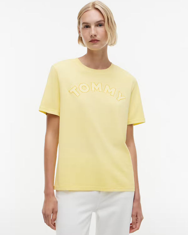 TJW RLX GMD VARSITY SS TEE EXT - Citronella