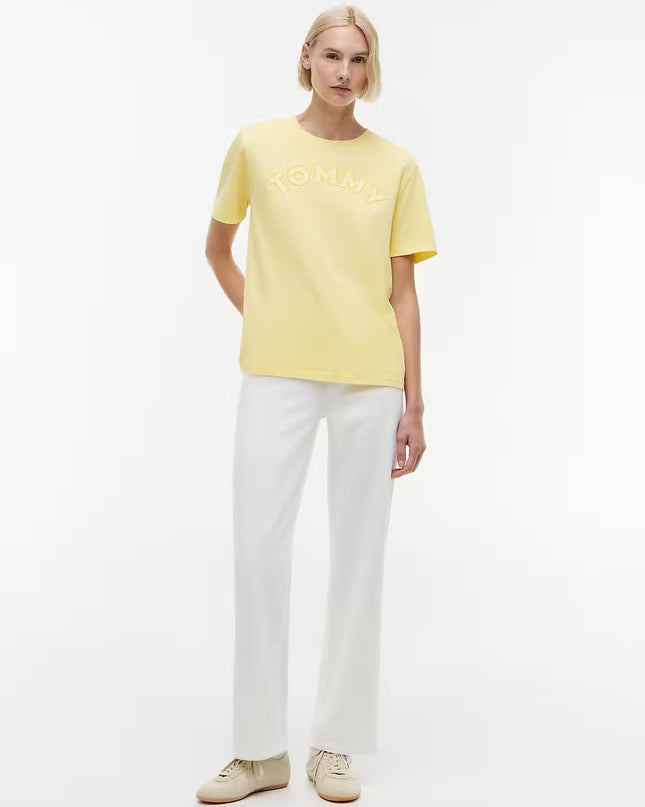 TJW RLX GMD VARSITY SS TEE EXT - Citronella