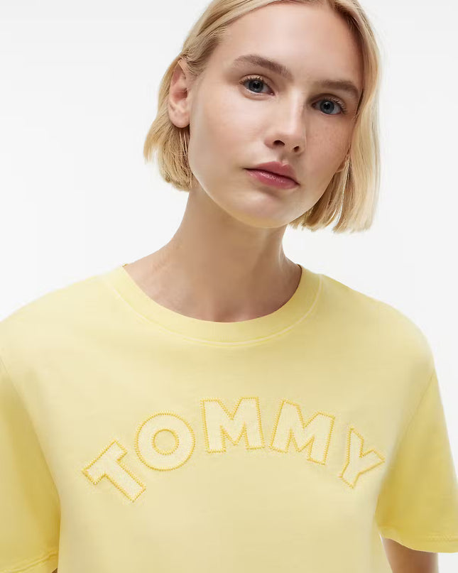TJW RLX GMD VARSITY SS TEE EXT - Citronella