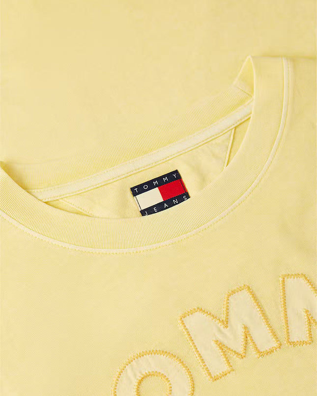 TJW RLX GMD VARSITY SS TEE EXT - Citronella