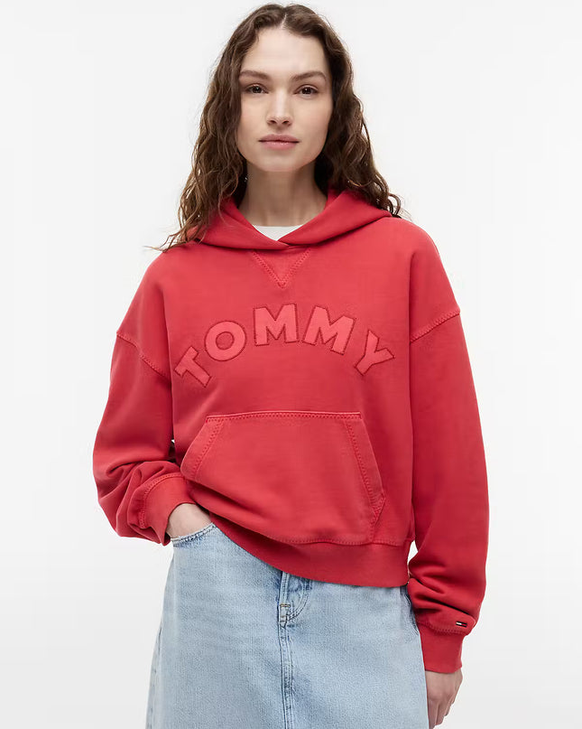TJW BXY GMD VARSITY HOODIE EXT - Amaryllis Red