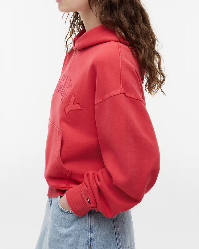 TJW BXY GMD VARSITY HOODIE EXT - Amaryllis Red