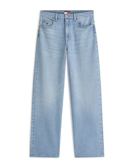 Layla High Rise Straight Jean - Light Blue