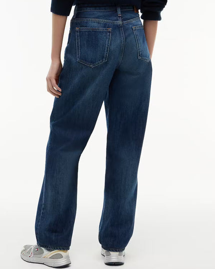 TJW Kira Mid Rise Straight Leg Jean