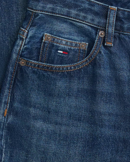 TJW Kira Mid Rise Straight Leg Jean