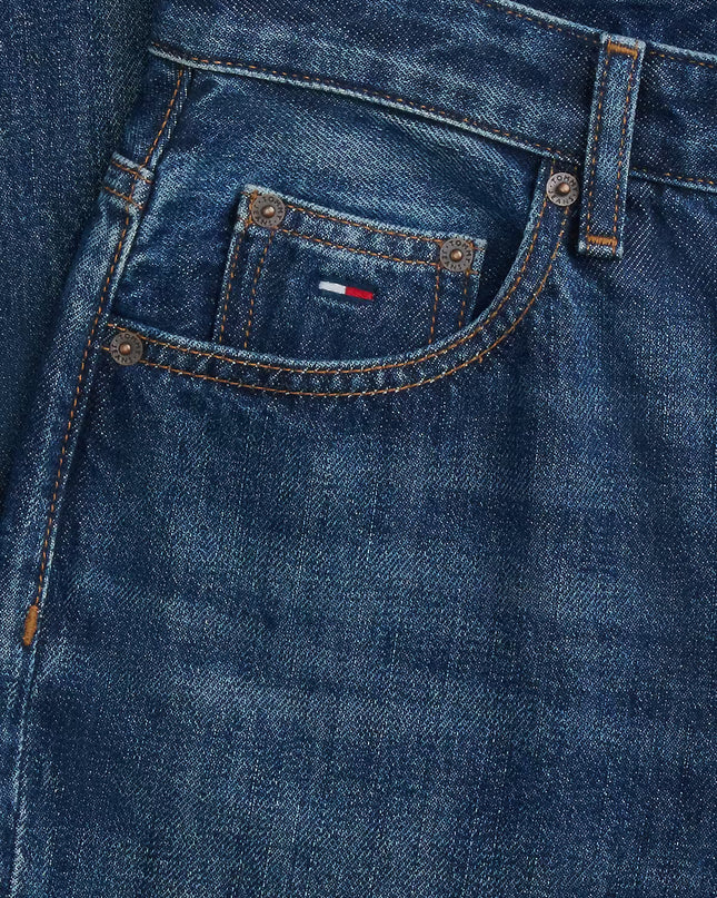 Kira Mid Rise Straight Leg Jean