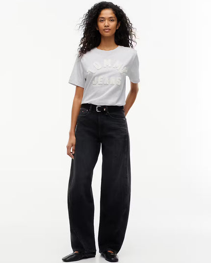 Textured Logo T-Shirt - Ice Grey Heather