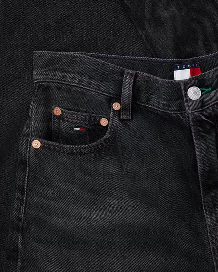 TJW Layla High Rise Straight Black Jeans