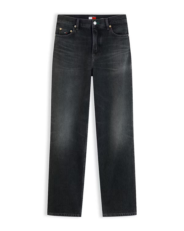 Layla High Rise Straight Black Jeans