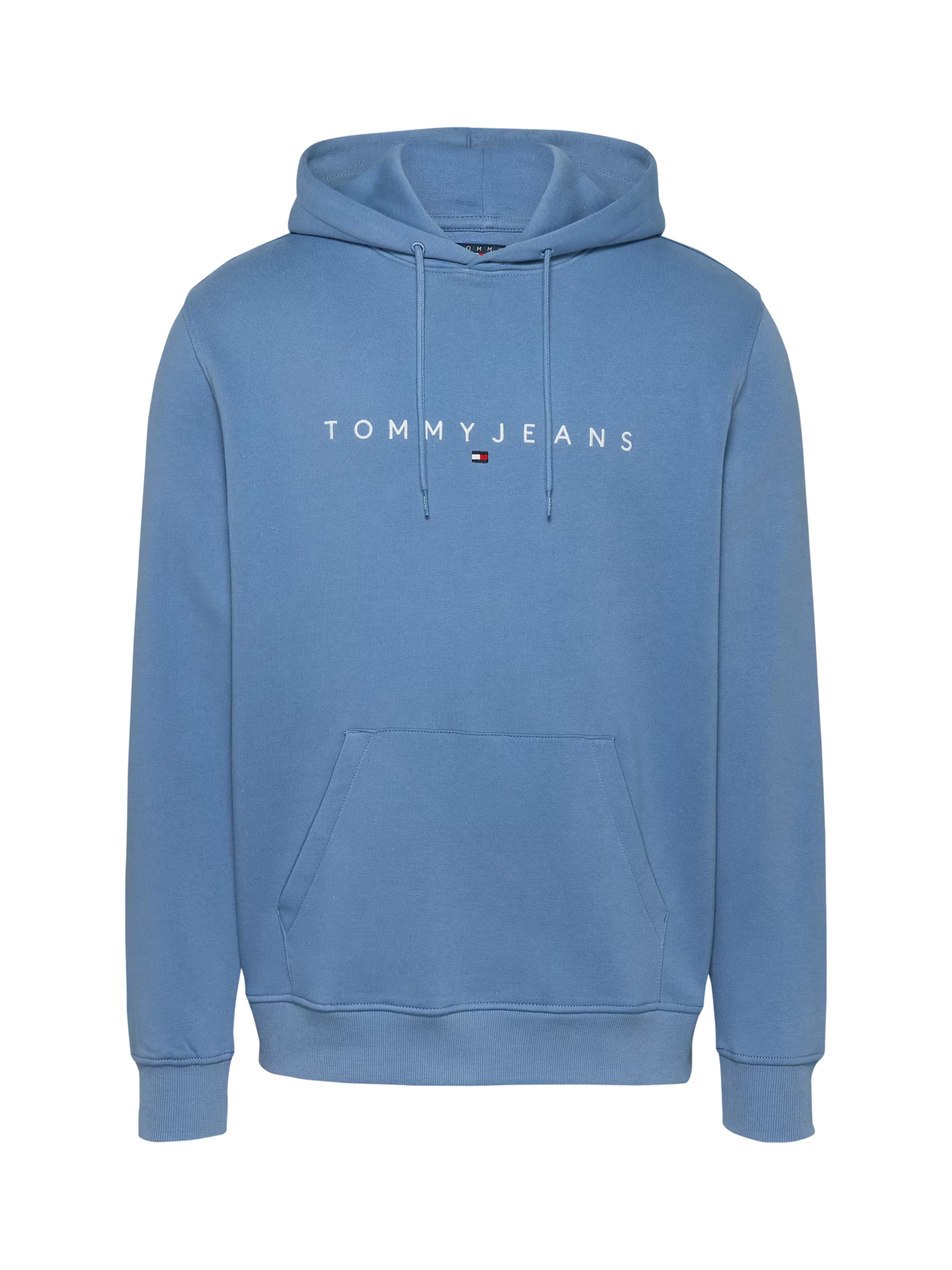 Tommy Jeans - Logo Drawstring Hoody - Colorado Blue