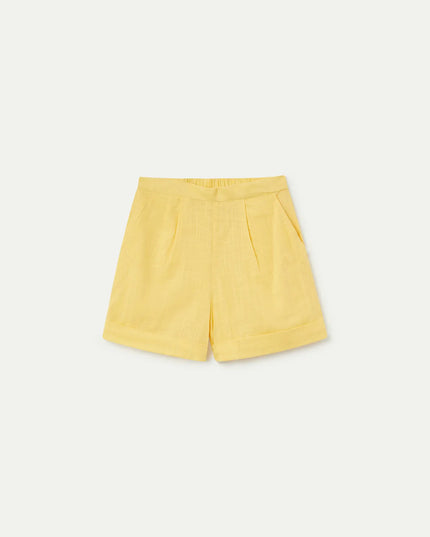 Cotton Shorts - Lemon