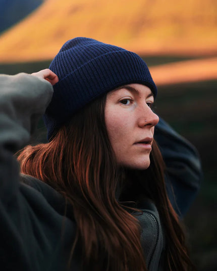 Elements Recycled Beanie - Azure