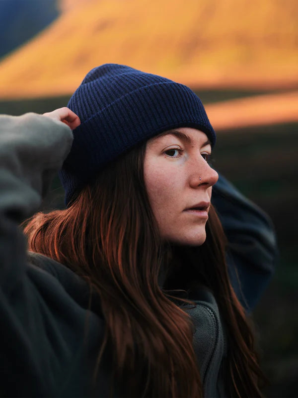 Elements Recycled Beanie - Azure