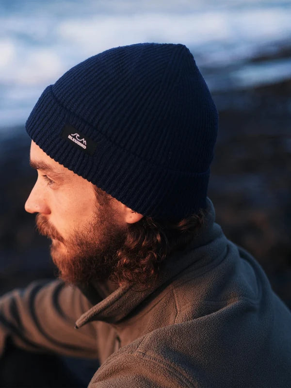 Elements Recycled Beanie - Azure