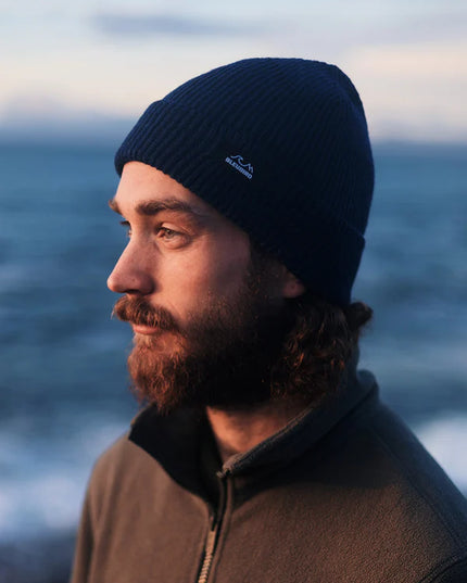 Elements Recycled Beanie - Azure