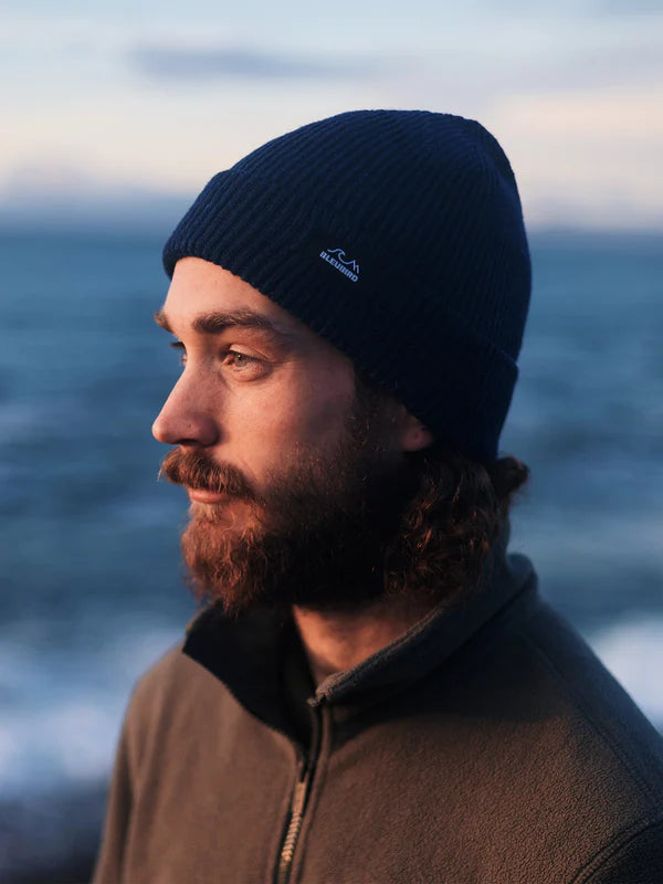 Elements Recycled Beanie - Azure