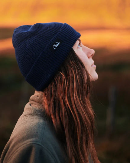 Elements Recycled Beanie - Azure
