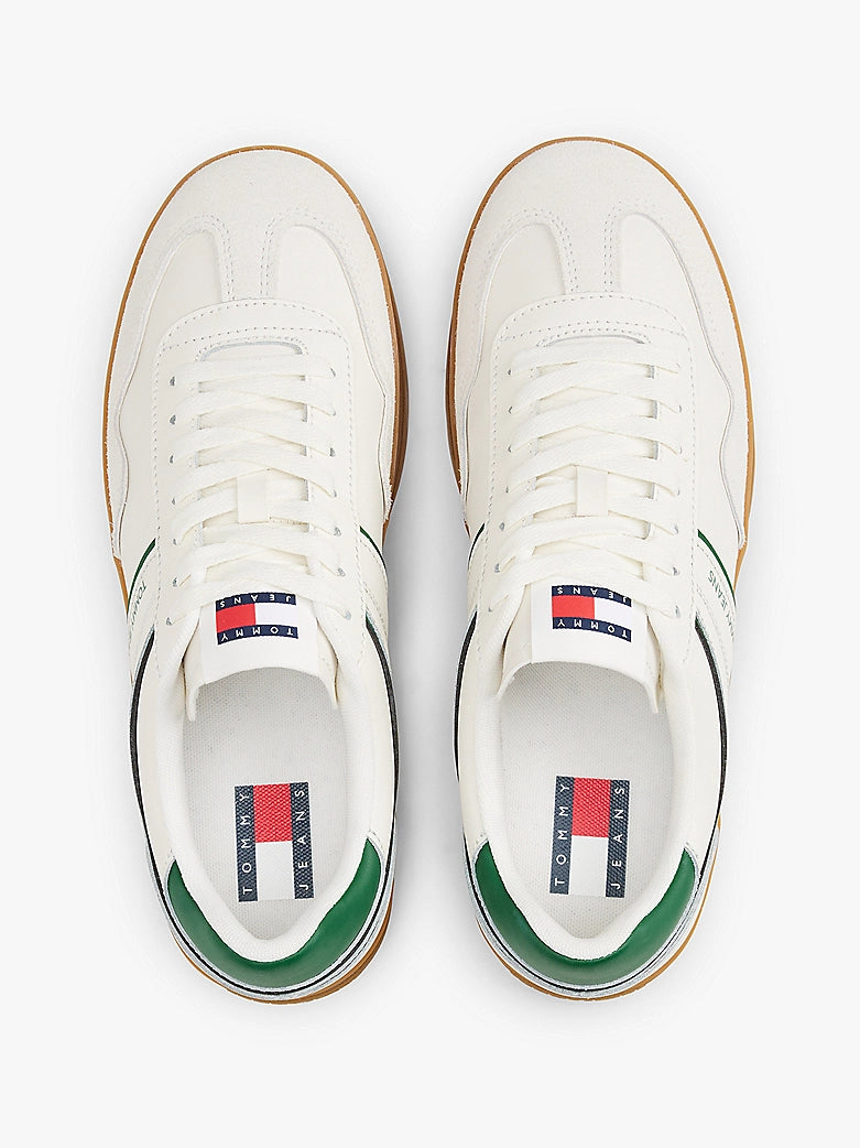 The Greenwich Suede Detail Trainers - Ivory