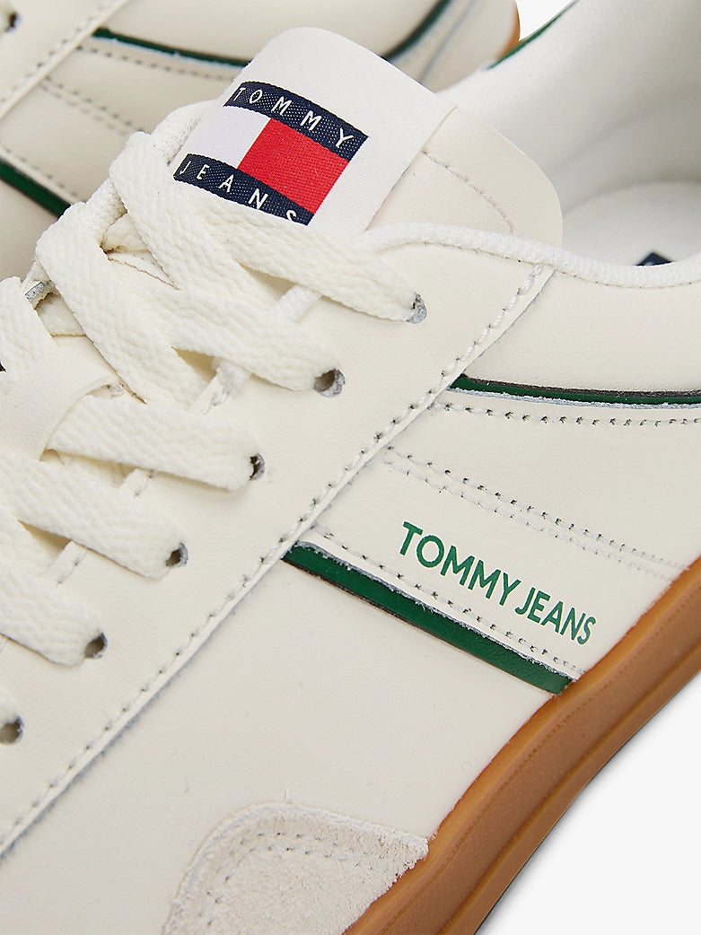 The Greenwich Suede Detail Trainers - Ivory