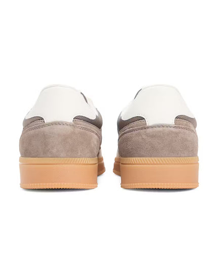 Greenwich Tonal Suede Sneaker - Newsprint
