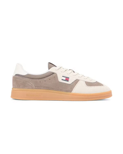 Greenwich Tonal Suede Sneaker - Newsprint