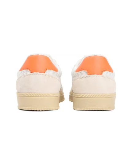 TJM Greenwich Mixed Edge Sneaker - Newsprint