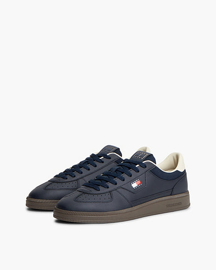 The Greenwich Logo Trainers Dark Blue