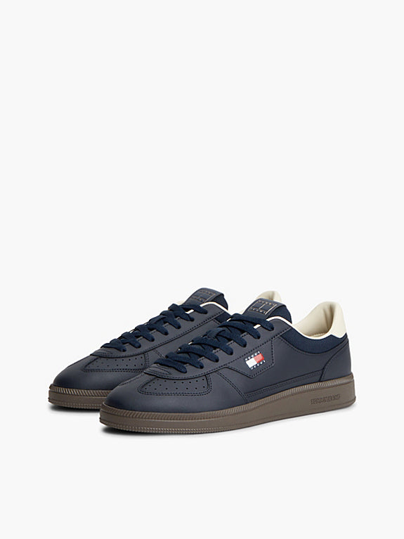 The Greenwich Logo Trainers Dark Blue
