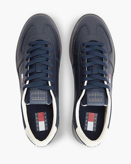 The Greenwich Logo Trainers Dark Blue
