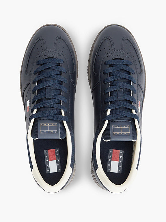 The Greenwich Logo Trainers Dark Blue
