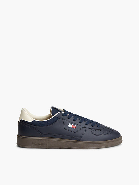 The Greenwich Logo Trainers Dark Blue